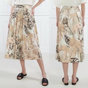 Marc Cain Wild Cats Midi Skirt